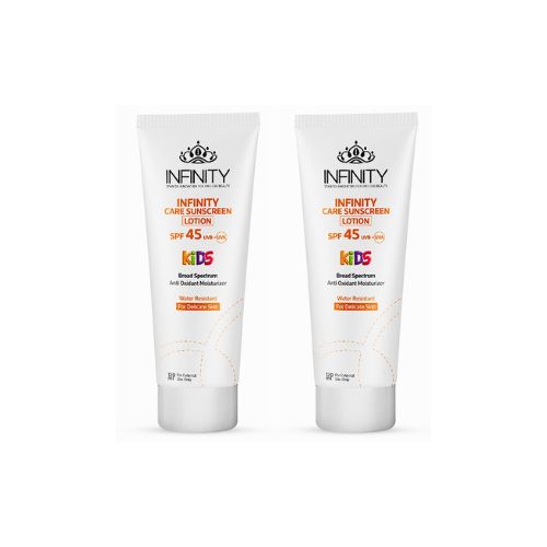 إنفينيتي كير لوشن واقي شمس للأطفال SPF 45 عرض 1+1